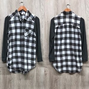 Make+Model Buffalo Plaid Long Sleeve BB347